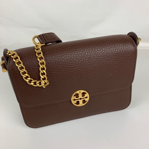 New Tory Burch Chelsea Leather Cross Body - Picture 2 of 7